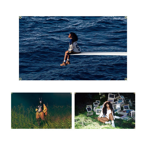 SZA Ctrl Snooze Soul Music Art Flag Tapestry Wall Hanging Bed Room Aesthetic Dorm Decor flag for bedroom