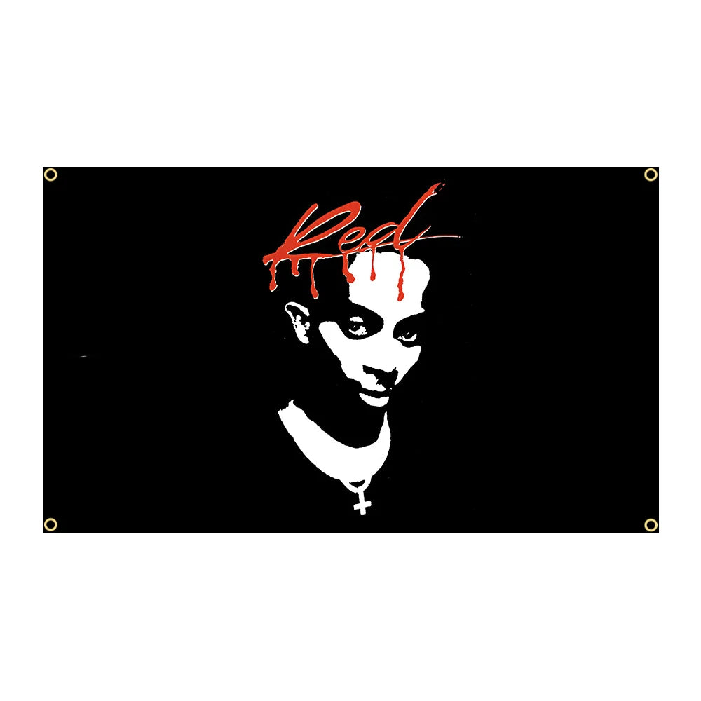 Playboi I Am Music Carti Die Lit Music Flag Tapestry Wall Hanging Dorm Decor Aesthetic Room Decor