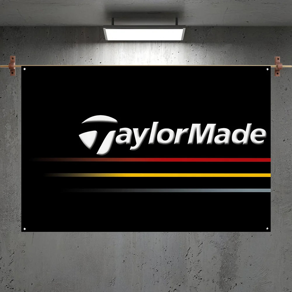 Golf- Taylormades Logo Flag Room Bedroom Home&Outdoor Wall Hanging Dorm Decor flag for bedroom