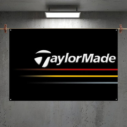 Golf- Taylormades Logo Flag Room Bedroom Home&Outdoor Wall Hanging Dorm Decor flag for bedroom