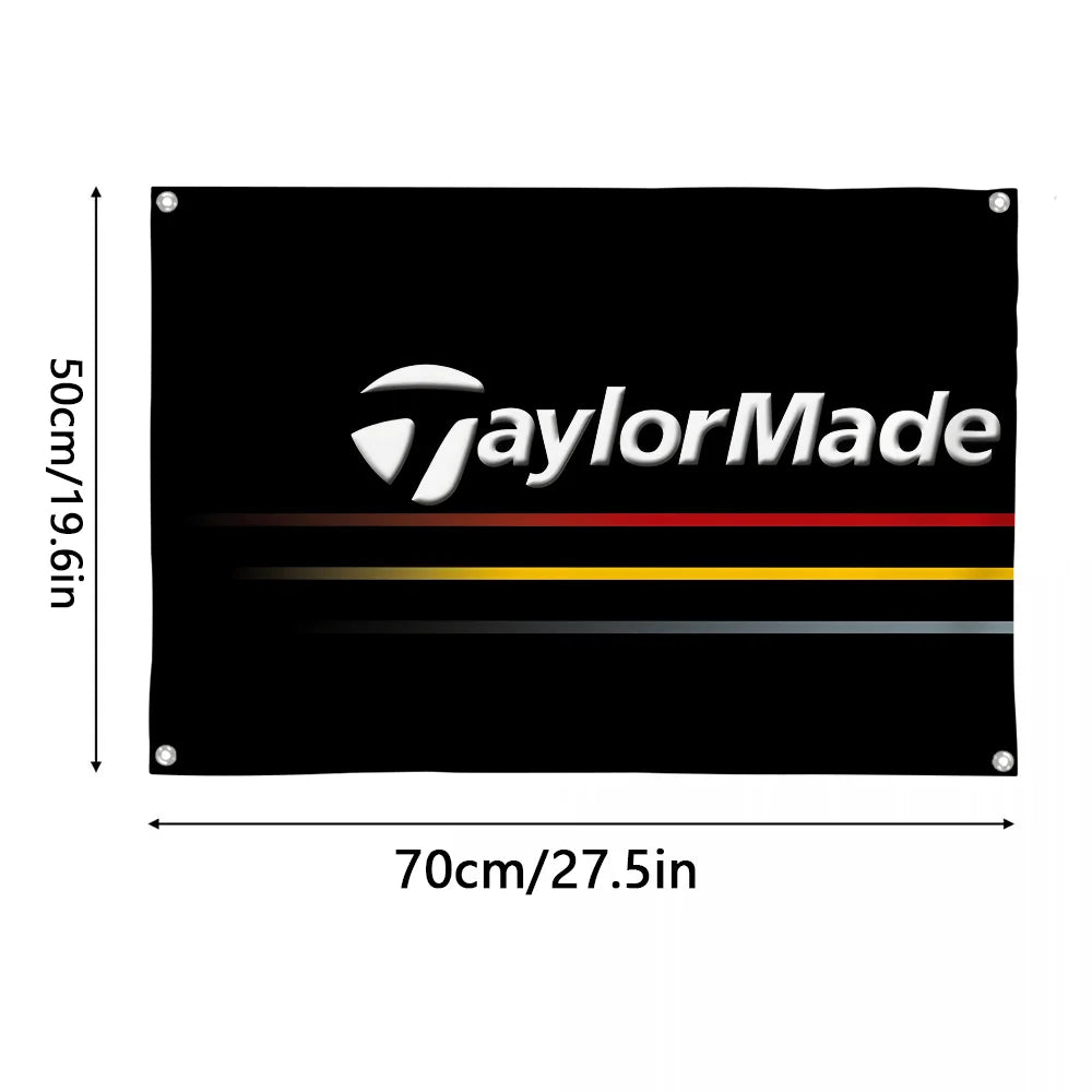 Golf- Taylormades Logo Flag Room Bedroom Home&Outdoor Wall Hanging Dorm Decor flag for bedroom